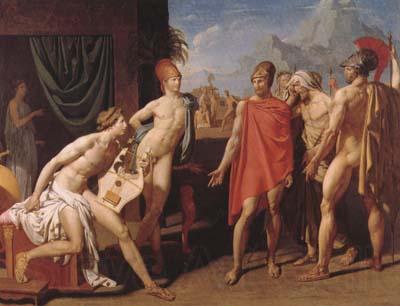 Jean Auguste Dominique Ingres Achilles Receives the Envoys of Agamemnon (mk04) Norge oil painting art